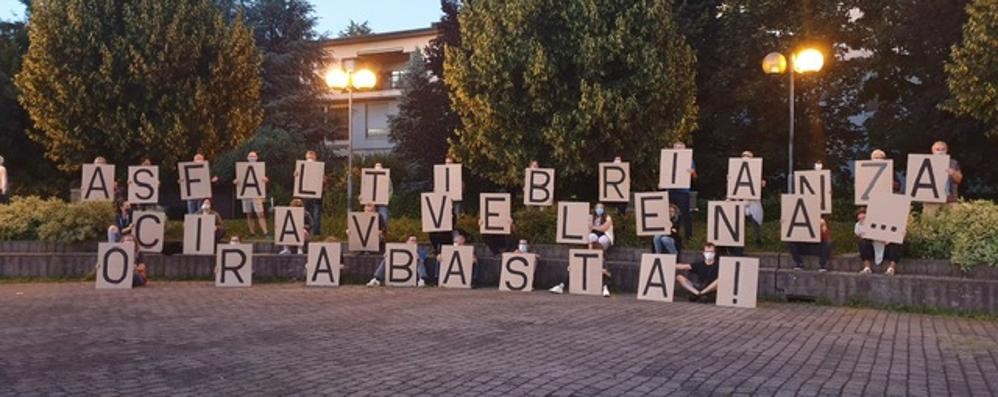 Concorezzo Asfalti Brianza protesta comitato Sant'Albino