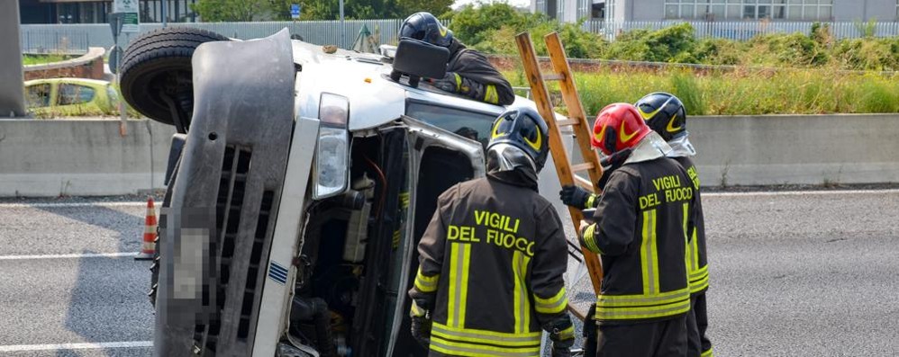 Statale 36 Incidente Verano nord mercoledì 29 luglio 2020