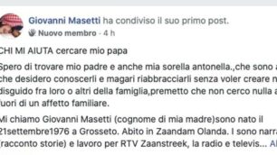 Il messaggio di Giovanni Masetti