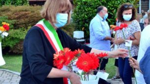 La città di Lissone ricorda al cimitero i morti per coronavirus