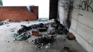 Seregno, le foto del blitz nello scheletro di Sant’Ambrogio