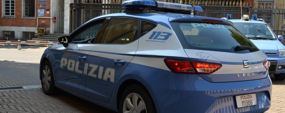 Una Volante della polizia