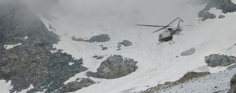 I soccorsi ostacolati dalla nebbia