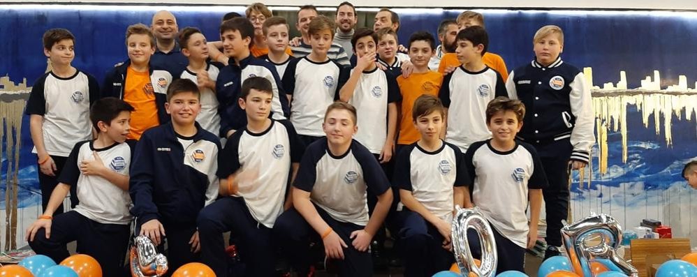 La premiazione del premio assist, una delle tante iniziative dell’attivissima Aurora. Ora ci sarà anche la web tv