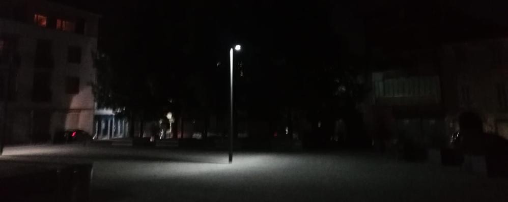 Piazza San Giacomo al buio