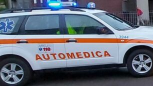 A Bovisio intervenuta anche l’automedica