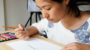 Ayumi Kudo al lavoro