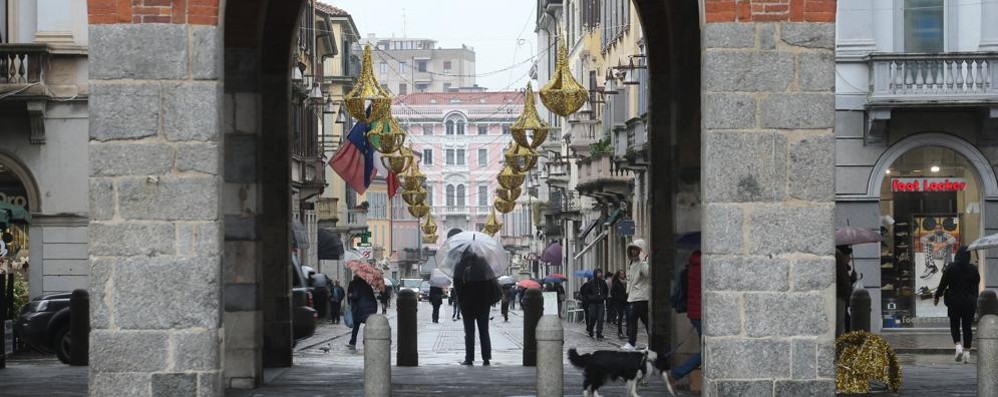 Via Vittorio Emanuele a Monza
