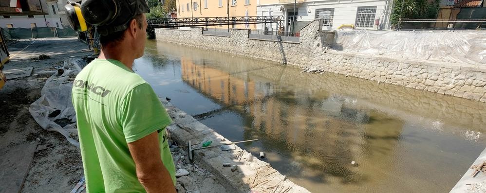 Monza, la rimozione del ponte Colombo