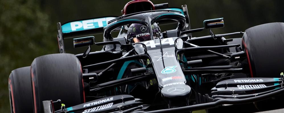 La Mercedes del campione inglese