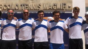 Tennis Tc Villasanta promosso in A2: la squadra che ha espugnato Maglie - foto da Facebook