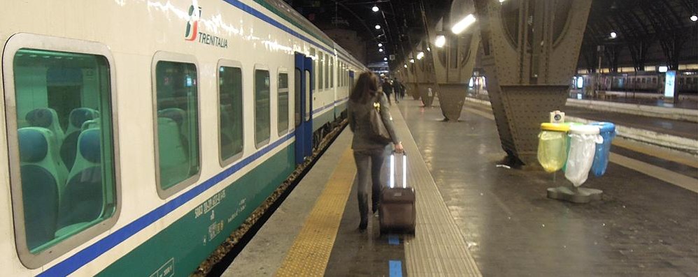 Le due ragazze hanno preso un treno