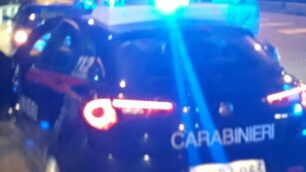 Una pattuglia dei carabinieri