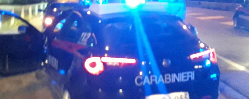 Una pattuglia dei carabinieri