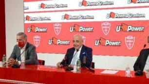 La presentazione dell’U-Power Stadium