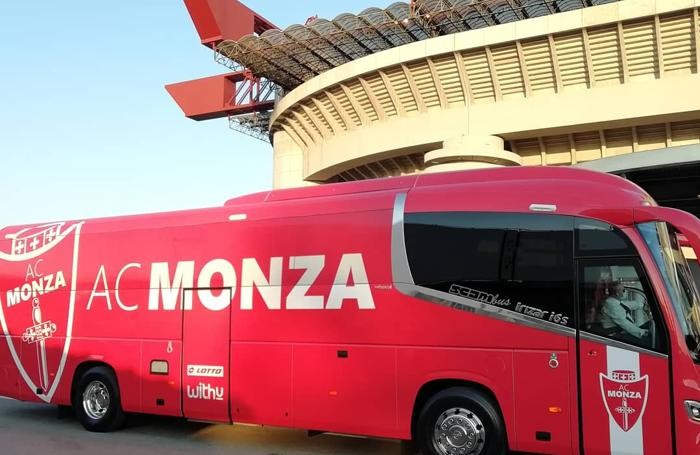 Il Monza a San Siro