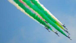 Frecce tricolori GP Monza