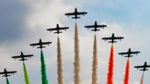 Frecce tricolori GP Monza