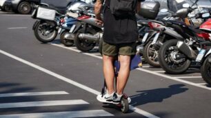 Incidente con un monopattino ad Arcore