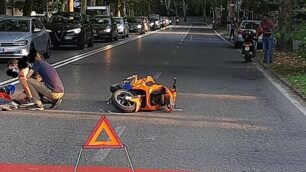 La scena dell’incidente