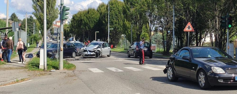 L’incidente di LesmoFoto Gabriele Galbiati