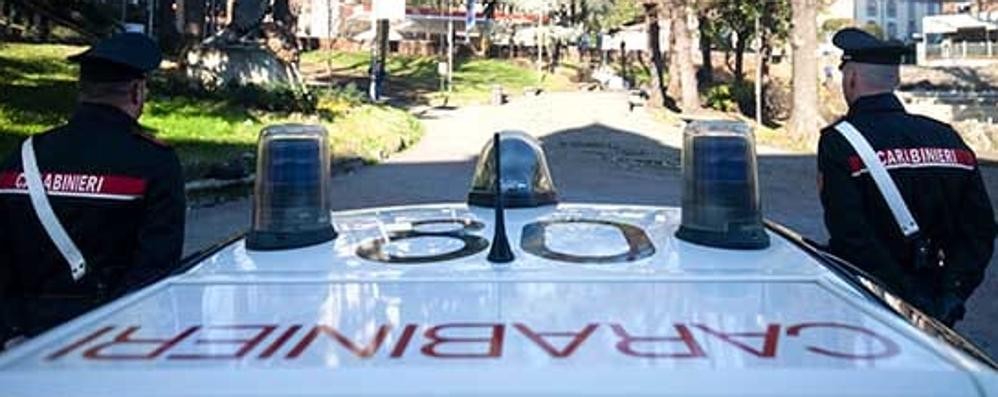 Una pattuglia dei carabinieri