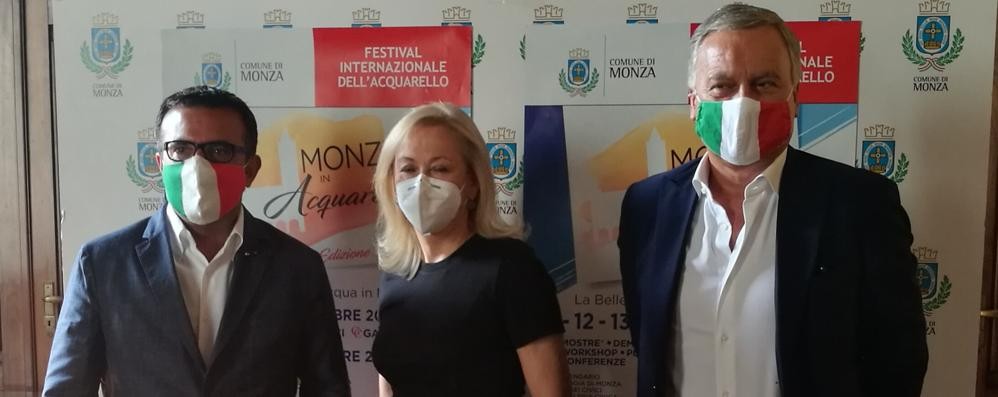 La presentazione della terza edizione di Monza in acquarello