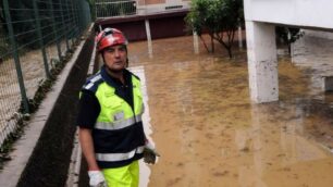 Una delle esondazioni del fiume Seveso in Brianza