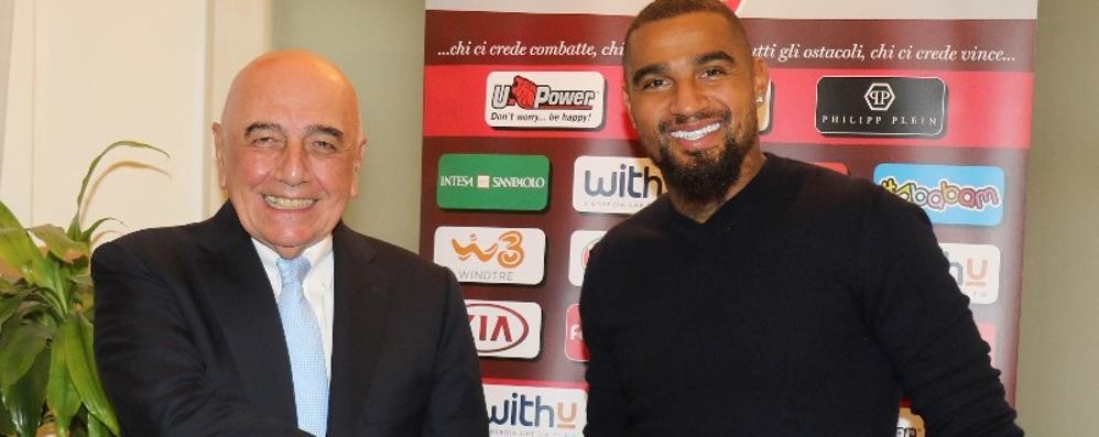 Calcio serie B Ac Monza Adriano Galliani Kevin Prince Boateng - foto Ac Monza