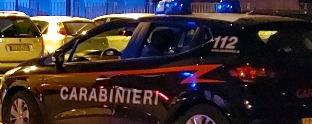 Una pattuglia dei carabinieri