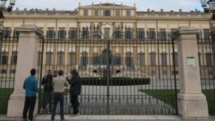L’ingresso della Villa Reale di Monza