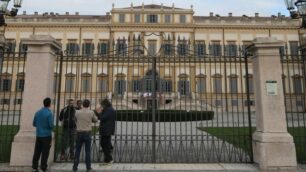 L’ingresso della Villa Reale di Monza