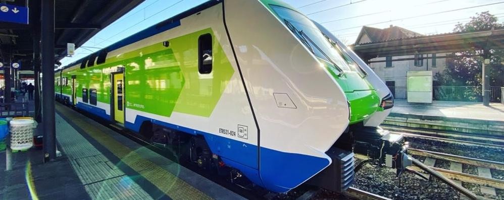 Il nuovo  treno Caravaggio in circolazione anche sulle linee brianzole