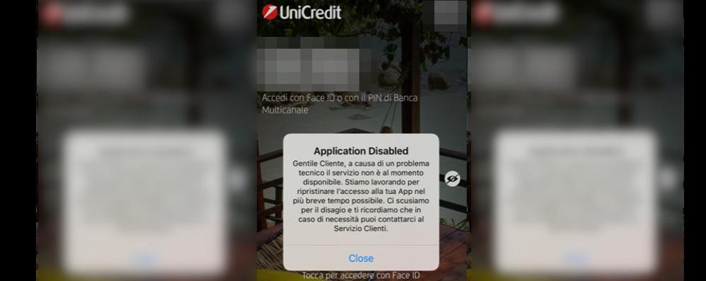 Unicredit down