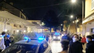 La polizia nei luoghi della “ movida”