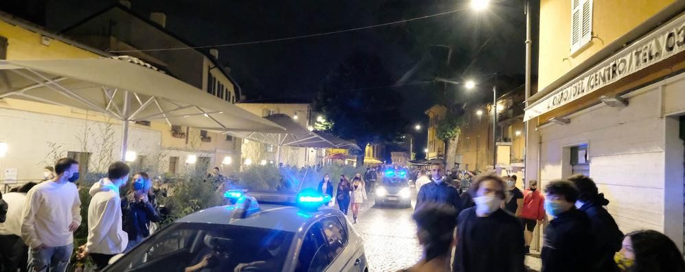 La polizia nei luoghi della “ movida”