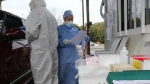 monza coronavirus tamponi drive through via magenta san gerardo