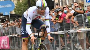 Ciclismo Giro d'Italia Filippo Ganna - foto da facebook/Giro d'Italia