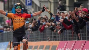 Ciclismo Giro d'Italia 2020 Jan Tratnik - foto Facebook/Giro d'Italia