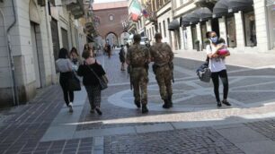 Esercito in centro