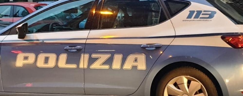 Una pattuglia della polizia