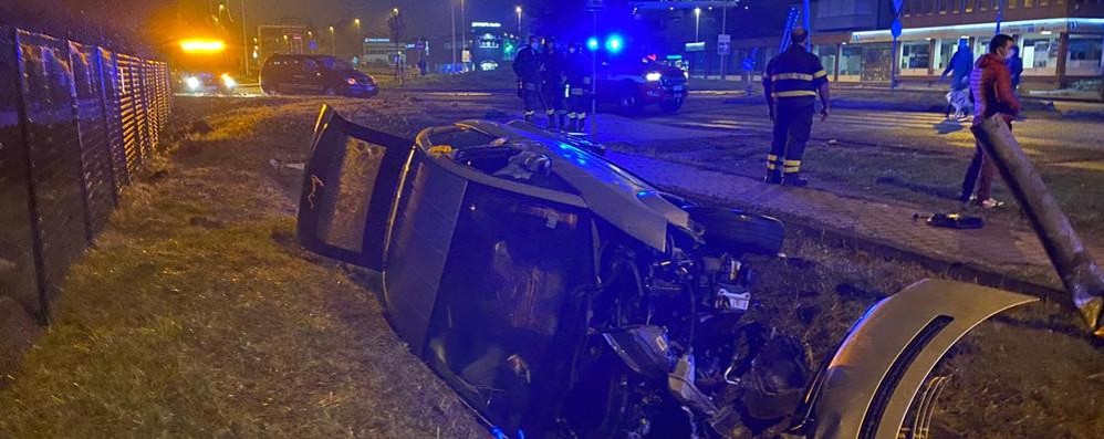 Incidente viale Elvezia