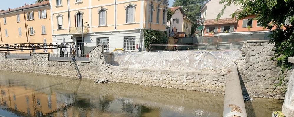 monza la rimozione del ponte colombo