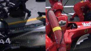 Un suggestivo frame di un video che la Fia ha dedicato alle 91 vittorie di Hamilton che ha eguagliato Schumacher