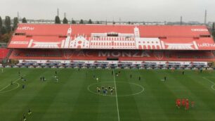 Lo stadio Brianteo: in tutti gli stadi della B oggi una protesta per sensibilizzare le istituzioni ai problemi del calcio alle prese con la pandemia