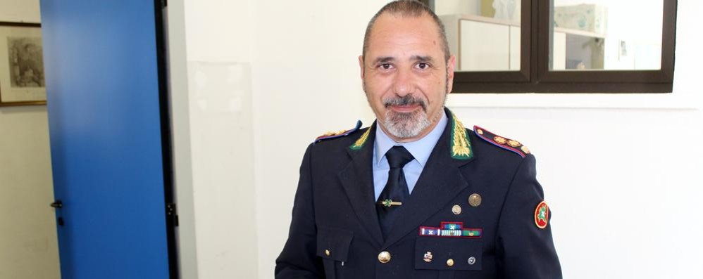 Seregno - Il comandante Maurizio Zorzetto