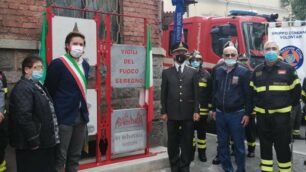 Seregno: inaugurazione opera dedicata ai Vigili del fuoco