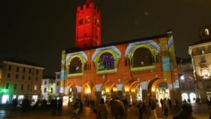Monza Accese luminarie di Natale 2020