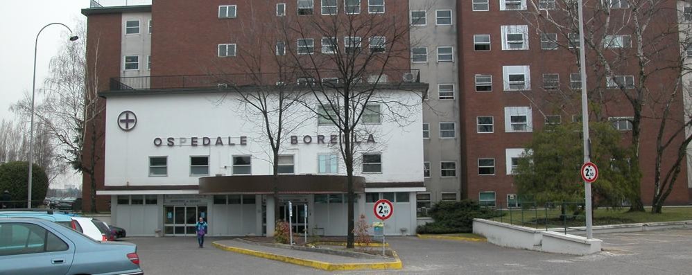 L’ingresso dell’ospedale di Giussano