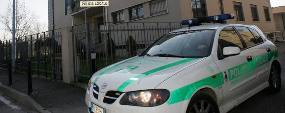 La polizia locale di Brugherio